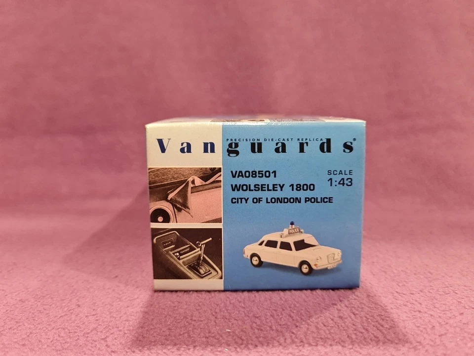 VANGUARDS VA 08501 WOLSELEY 1800 CITY OF LONDON POLICE SCALA 1:43 - Immagine 2 di 4
