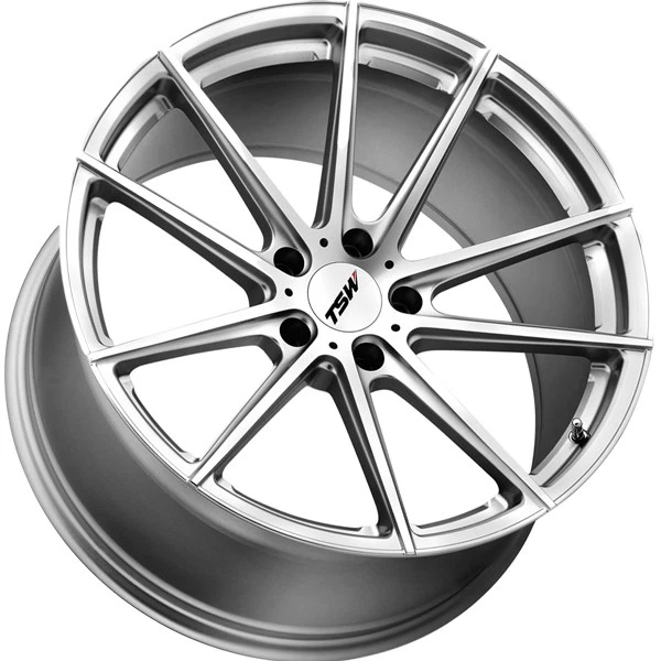 TSW Bathurst 20x10 5x4.5" +40mm Silver Wheel Rim 20" Inch Foto 2 de 4