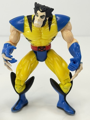 #ad Wolverine Hydro Blast Toy Biz 1997 X Men Water Wars Unmasked Variant Loose $8.77