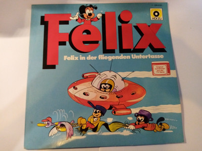Felix -In der fliegenden Untertasse  -Hörspiel LP - - von Emi/Hörzu