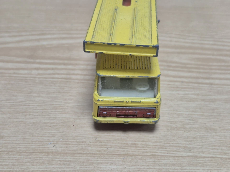Camion Porte Auto Voiture Daf Matchbox Super Kings - Photo 2/4
