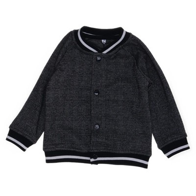Zeeman, Collegejacke, Unisex (Kinder), Größe: 80, Grau/Schwarz/Weiß #p0t