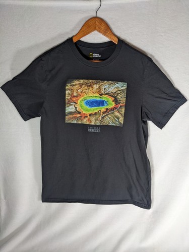 National Geographic x Element T Shirt Men's Medium Grand Prismatic Spring