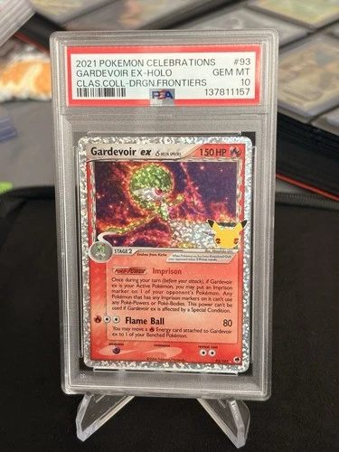 Pokémon TCG Gardevoir ex Delta Species 93/101 Celebrations PSA 10 Holo 2021