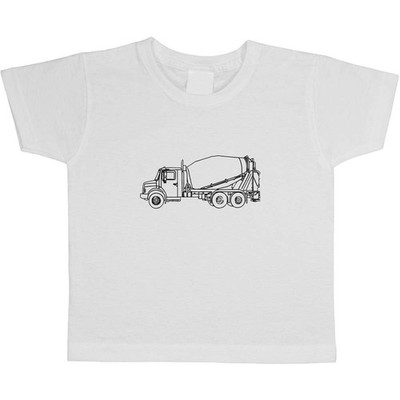 ''Cement Truck'' Kinder / Kinder T-Shirts Baumwolle (TS047759)