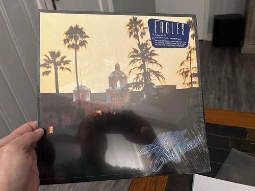 Eagles Hotel California‎ 1st Press 7E-1084 Vinyl LP 6 o’clock EX Hype Shrink PRC