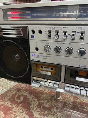 TOSHIBA RT-S87 1980 BOMBEAT VINTAGE RADIO CASSETTE BT EQ TESTED