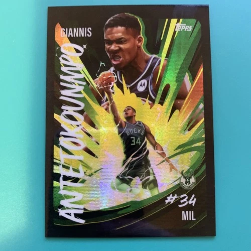 2025 Topps Chrome Giannis Antetokounmpo Base (RAW)