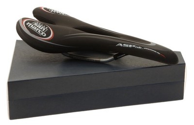Selle San Marco Aspide Arrowhead Saddle Titanium Rails Black NIB NOS NEW