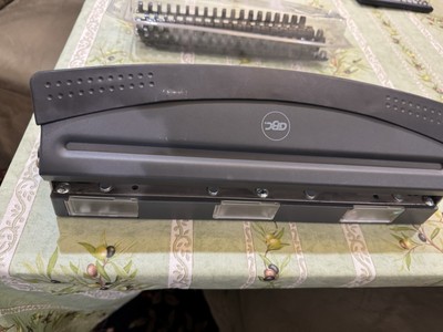 GBC CombBind C50 Binding Machine + Plastic Binding Combs- Office or School Use