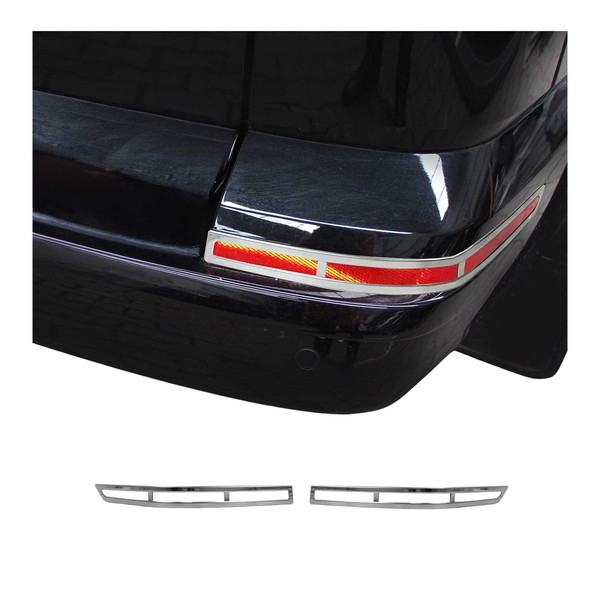 Heckklappe Reflektor Blenden Reflektorleiste FüR VW T6 T6.1 Alle 2015-2024 Chrom-image
