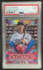 EL.195 Shohei Ohtani 2025 Bowman #HS-4 Hobby Stars Chrome PSA 9