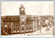 Post Office ca 1915 (SE corner of Durham & Elm), Sudbury Ontario, 1982 Postcard