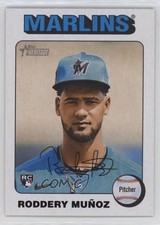 2024 Topps Heritage High Number SP White Border Roddery Munoz Muñoz #722 1e1o