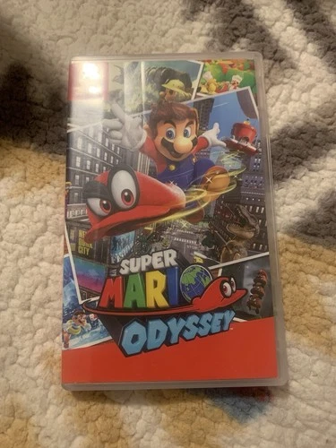 Super Mario Odyssey - Nintendo Switch Variant Artwork - "Not for Resale" Game