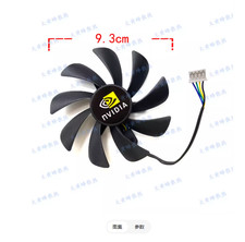 For NVIDIA RTX2060M 2070M GTX1660ti Modified Graphics Card Cooling Fan