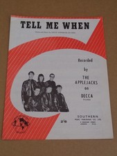 Applejacks - Tell Me When - sheet music