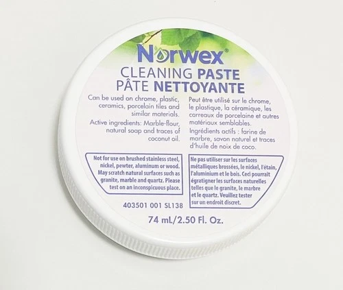 New Norwex Cleaning Paste 74ml 2.50 Fl.Oz Stain Removal, Cleans Dirt & Polish