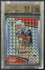 SHANE VEREEN BGS 9.5 2011 TOPPS FINEST #22 ROOKIE AUTO MOSAIC REFRACTOR RC 6/10