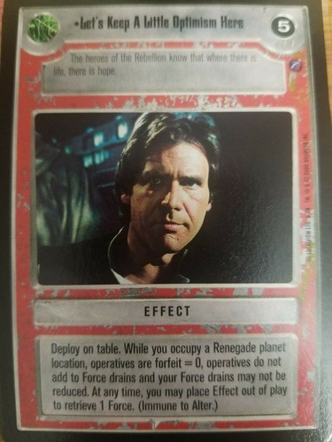 Star Wars CCG Death Star II BASIC SINGLES Select Choose Your Card SWCCG - Picture 70 of 121