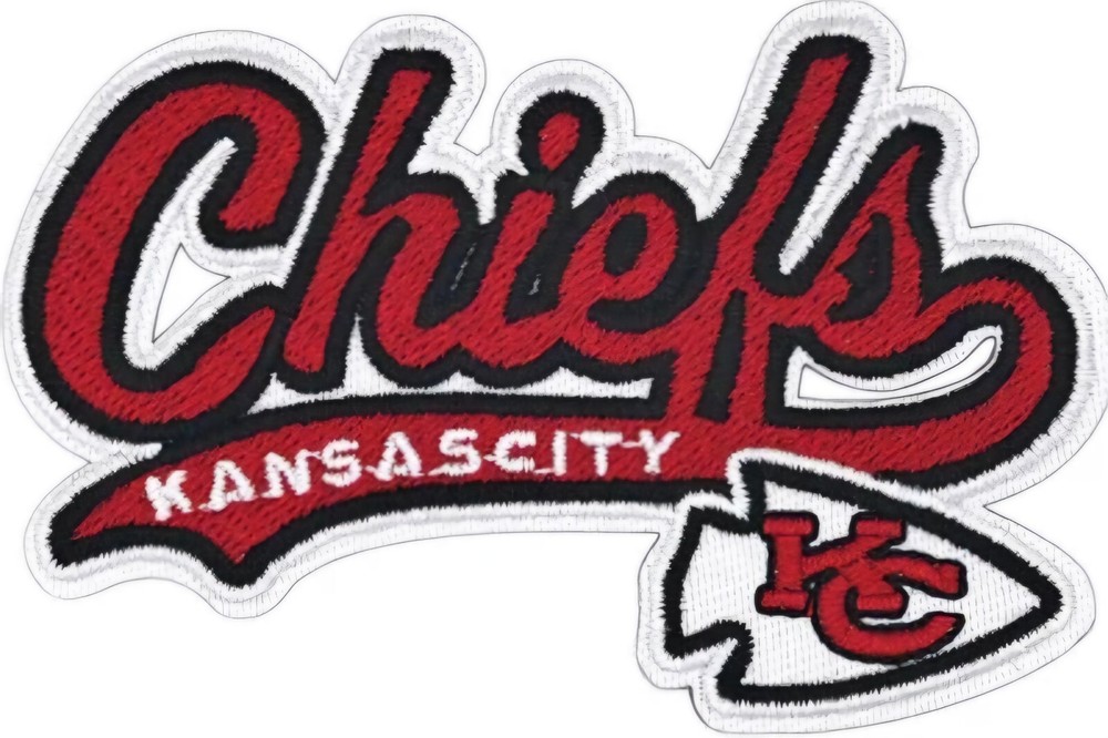 Kansas City Chiefs embroidered Iron on patch