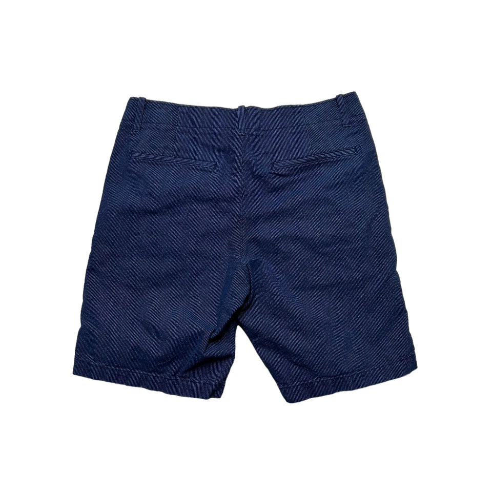 Pantalones Cortos Gap Lived In Para Hombre Talla 33 Azul Marino Rayas Frente Plano Foto 2 de 4