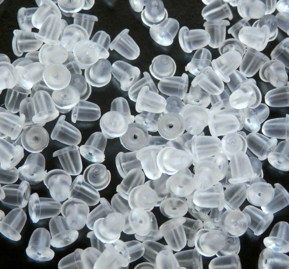 Lot De Fermoirs Poussoir Pour Boucles D'oreilles - Taille 4mm, Référence AC024, Neuf