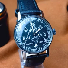 Vintage Pobeda Men's Wristwatch Soviet Mechanical Watch USSR Serviced