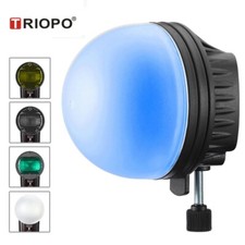 TRIOPO MagDome Color Filter Reflector Honeycomb Diffuser Ball Kit VS Godox AK-R1