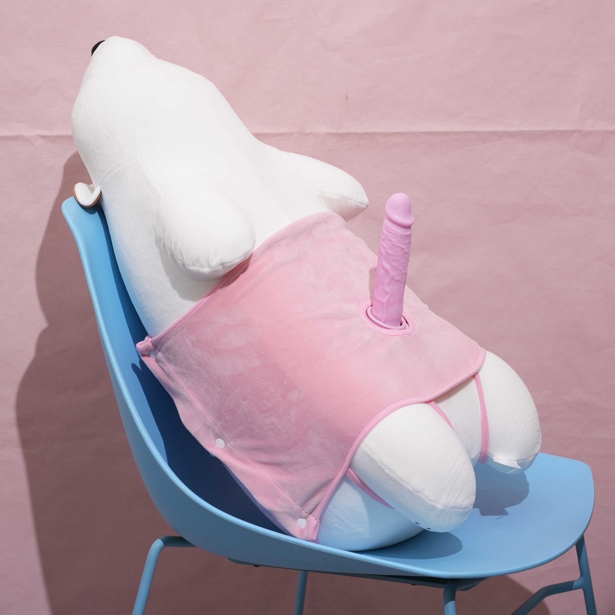 White Polar NEW 30" Plush Stuffed with Vibrating Dildo Portable Sex Anal  BDSM | eBay