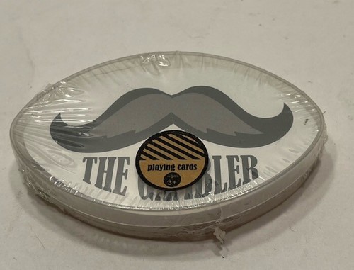 The Gambler Playing Cards Deck with Case Moustache Shape 54 Cards Age 3+ - Picture 3 of 3