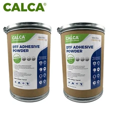 2 Barrels Direct to Film TPU DTF Powder, Fine Hot Melt Adhesive Powder US Stock