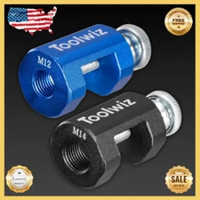 High Quality 2Pcs Spark Plug Gap Tool Gauge Adjustment Kit 12mm 14mm Gapping🔥🔥