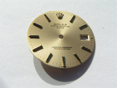 Rolex Datejust 36 26,88mm Zifferblatt goldfarbend Dial I227