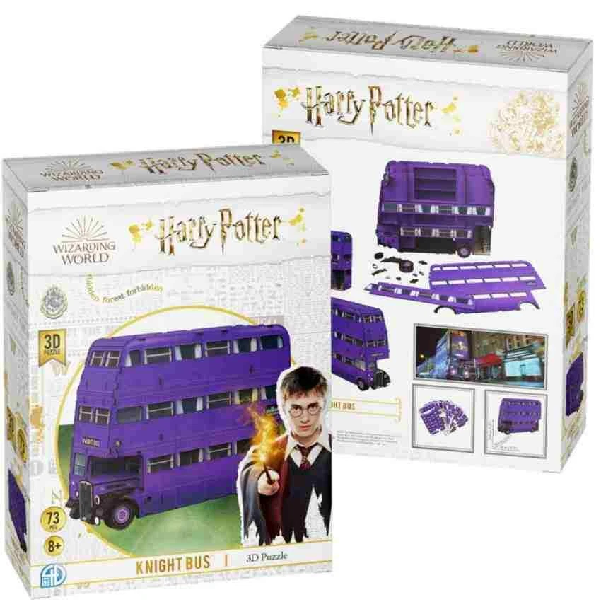 Harry Potter Knight Bus 3D Jigsaw Puzzle/ Model - Image 3 of 3