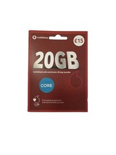 New Vodafone PAYG SIM Card Unltd calls txts 20GB £15 Empty Sim Fast And Free