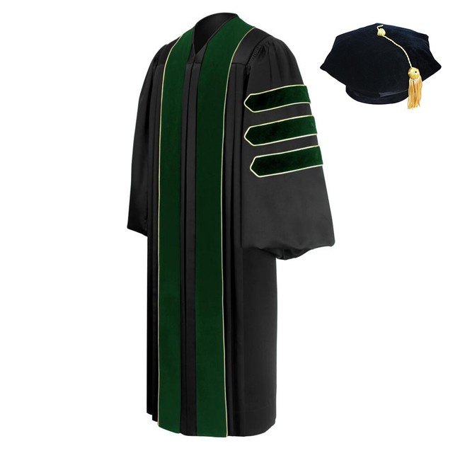 Doctor of Medicine Doctoral Graduation Gown & Tam Academic Regalia eBay