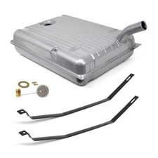 Fuel Tank KIT 17.5G, 240-33 Ohm Sending Unit, Straps 1955 Mainline