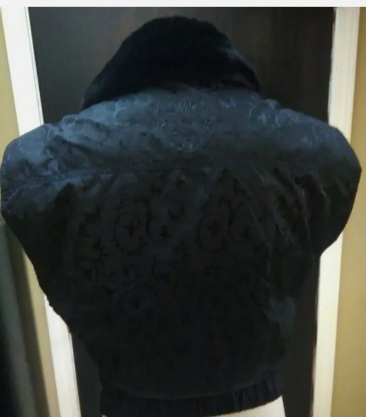 NILS Ropa de esquí para mujer Chaleco de esquí Cuello de piel sintética talla 8 Foto 2 de 3