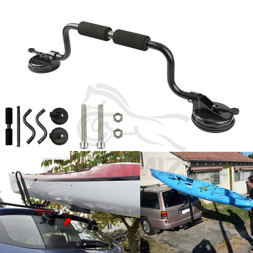 Loading heavy kayak on roof rack sale