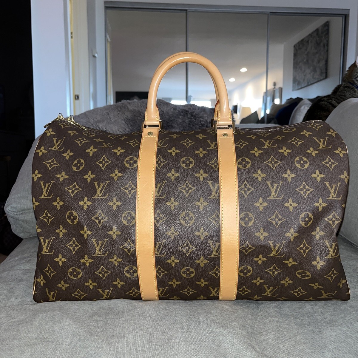 louis vuitton keepall 45 monogram