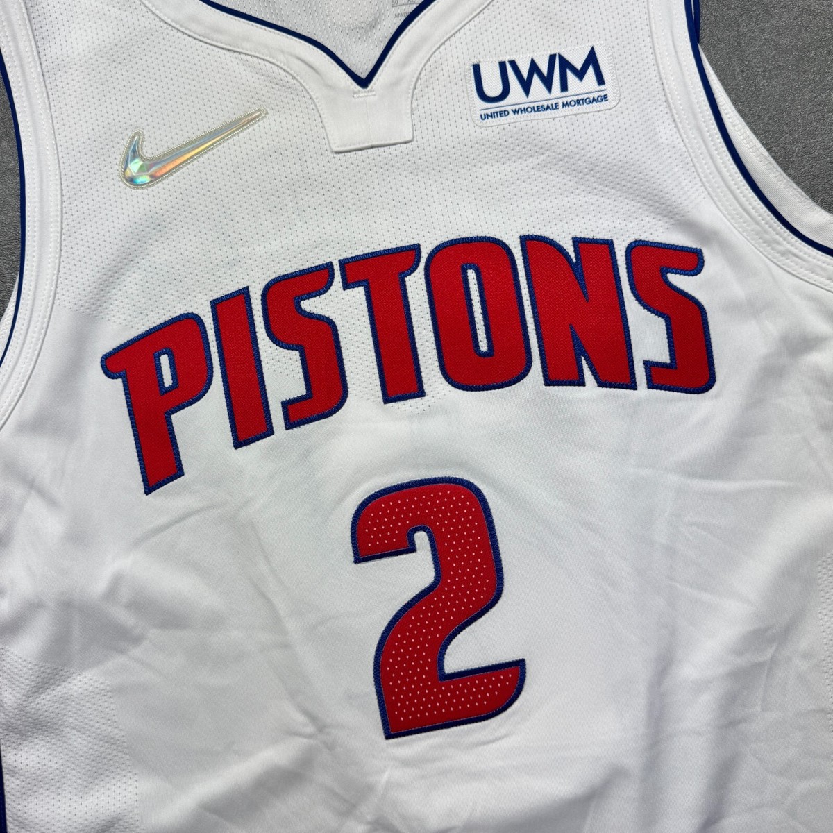 100% Authentic Cade Cunningham Nike Pistons Team Issued Pro Cut