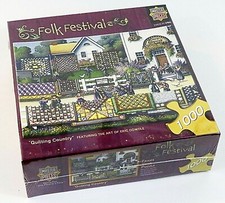 Folk Festival Jigsaw Puzzle 1000 Pieces Masterpieces Puzzle Co Quilts Sealed