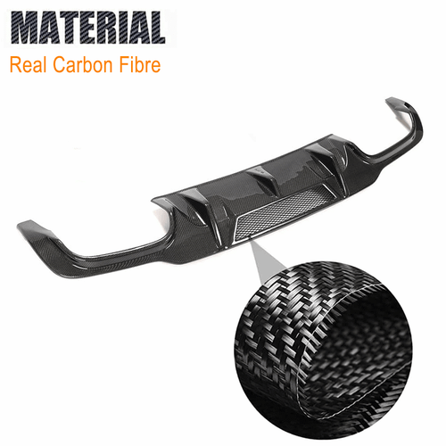 Difusor de carbono para Mercedes W204 C63 AMG 2012-18 difusor trasero alerón difusor - Imagen 6 de 10