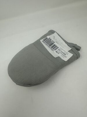The Cellar Cooking Oven Mini Mitt Cotton Gray 1 piece