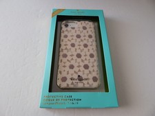 Funda Protectora Kate Spade Para iPhone SE iPhone 8/7 Oro Rosa/Blanco Nueva