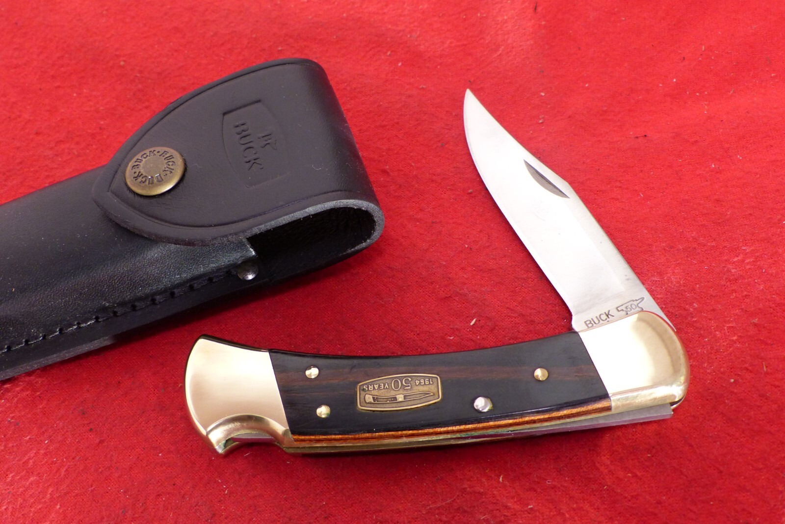Buck USA 110 5" 50th Anniversary Folding Hunter Lock Blade lockback