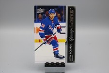 2021-22 Upper Deck Justin Richards #480 Young Guns New York Rangers Trading Card