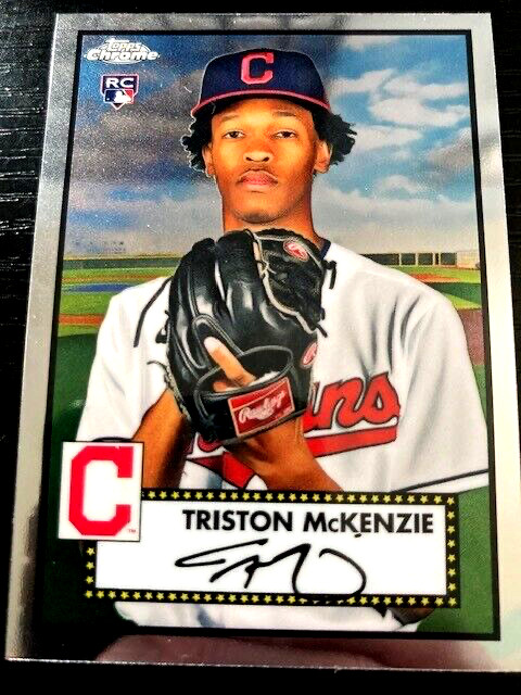 2021 TOPPS CHROME TRISTON MCKENZIE AUTO