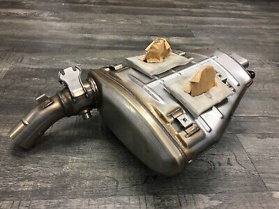 Kawasaki Ninja Zx636 ZX 636 Zx6r Exhaust Pipe Muffler W Servo 